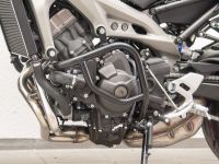 Engine Bars, Crash Bars for Yamaha MT 09, black, from 2013 onwards