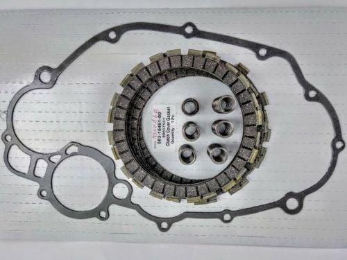Clutch Repair Kit, EBC & clutch gasket, springs for Yamaha SR 500, from 197