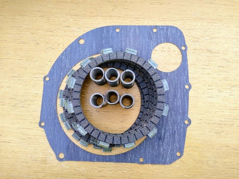 Clutch Repair Kit, EBC & clutch gasket, springs for Suzuki GSX 1100 E