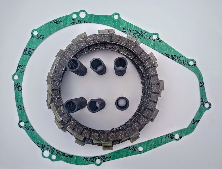 Clutch Repair Kit, EBC & clutch gasket, springs for Suzuki GSF 1250