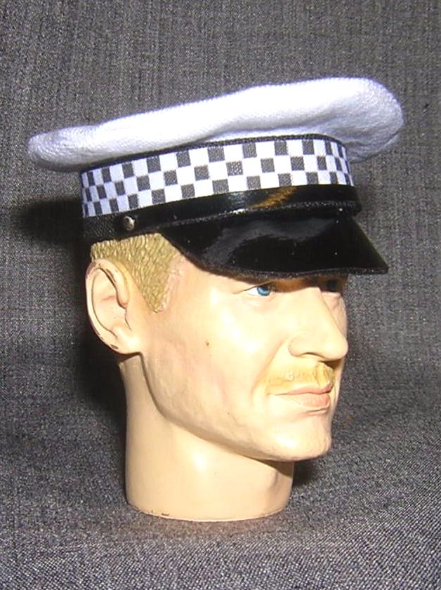 Banjoman 1:6 Scale Custom British Traffic Police Service Cap