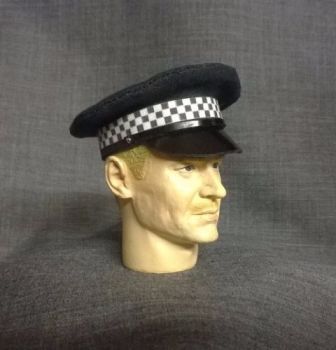 Banjoman custom made 1/6th Scale London Metropolitan Police Service Cap.