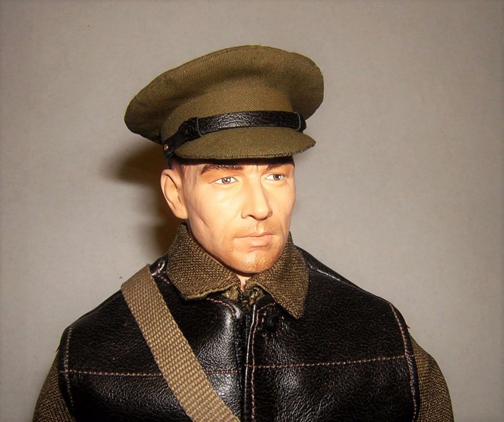 Banjoman custom made 1/6th Scale WW2 British Army Khaki Service Cap.