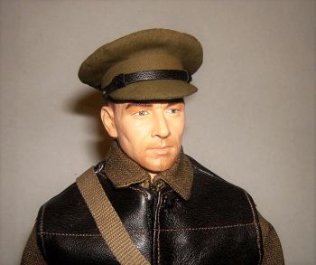 Banjoman custom made 1/6th Scale WW2 British Army Khaki Service Cap.