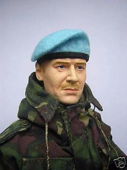Banjoman 1:6 Scale Custom Made Beret - Light Blue