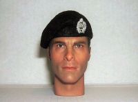 Banjoman 1:6 Scale Custom Made Beret - The Royal Tank Regiment - With Badge