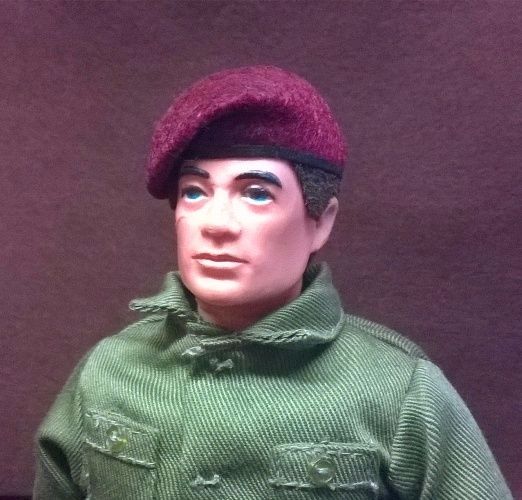 Banjoman 1:6 Scale Custom Made Beret - Maroon