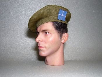 Banjoman 1:6 Scale Custom Made Tam O'Shanter - Khaki Green - The Camerons
