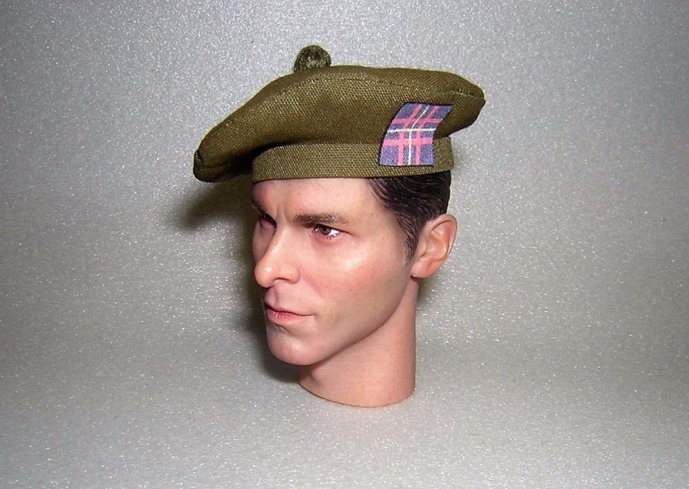 Banjoman 1:6 Scale Custom Made Tam O'Shanter - Khaki Green - Q.O.H.
