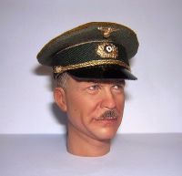 Banjoman custom made 1/6th Scale WW2 German General's Dress Cap  