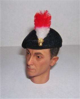 Banjoman 1:6 Scale Custom Made Beret - Royal Regiment Of Fusiliers