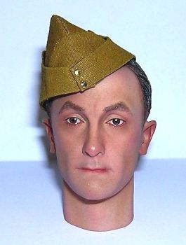 Banjoman custom made 1/6th Scale WW2 British Army Field Service Cap - Light Khaki