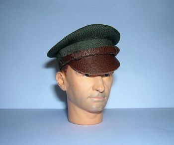 Banjoman custom made 1/6th Scale WW2 United States Air Force Enlisted Man's Crusher Cap.