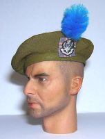 Banjoman custom made 1/6th Scale Tam O'Shanter With Regimental Patch. Q.O.H.