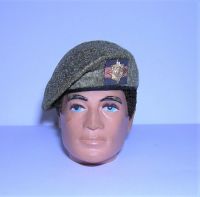 Banjoman 1:6 Scale Custom Made Beret - Khaki - Irish Guards