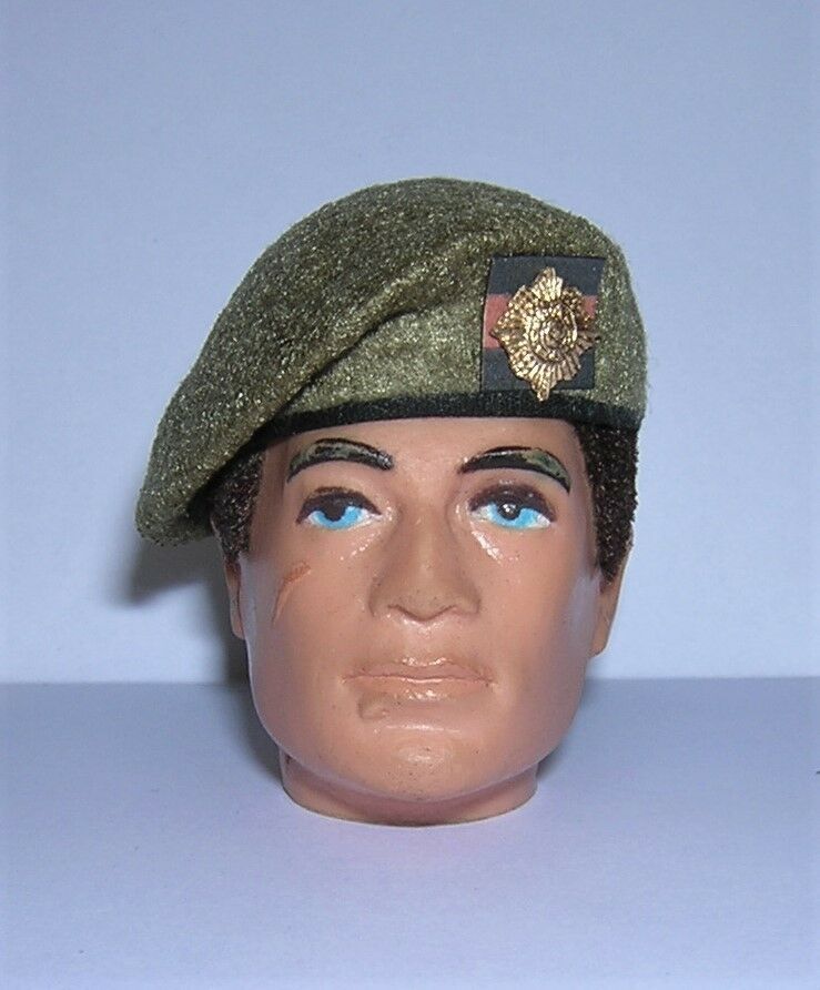 Banjoman 1:6 Scale Custom Made Beret - Khaki - Scots Guards
