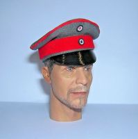 Banjoman custom made 1/6th Scale 1915 Pattern WW1 German Officer's Visor Cap.