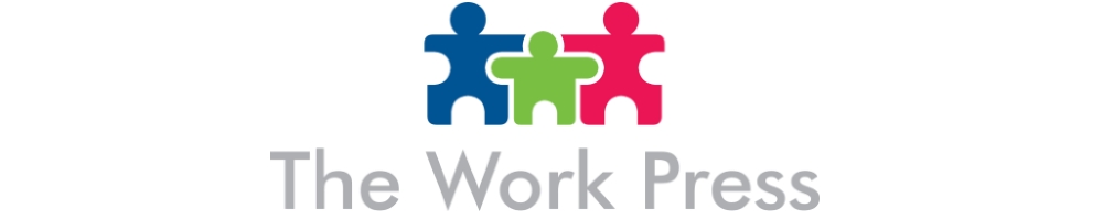 The Work Press, site logo.