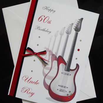 Birthday Card - Electric Guitar