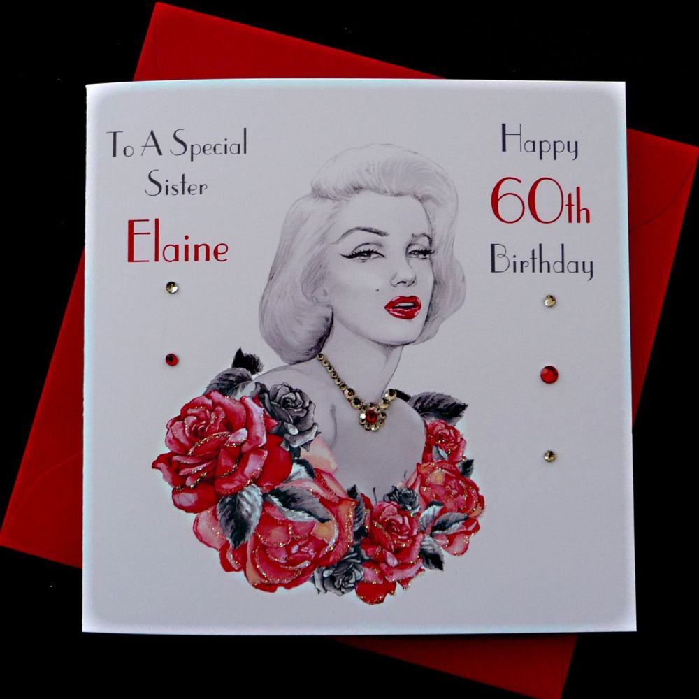 <!-- 025 -->Birthday Card - Hollywood - Marilyn Monroe