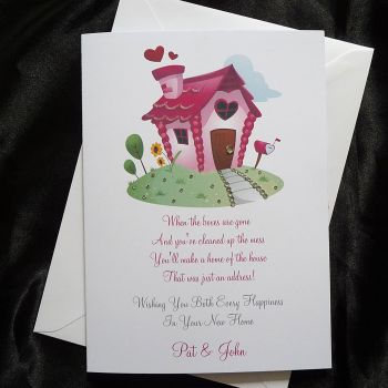 New Home Cards The Special Card Company Luxury Personalised Handmade Greeting Cards