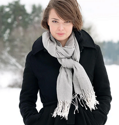 Back on Track® Scarf, Grey