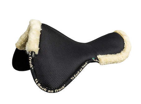 45. Back on Track® Equine Impact Half Pad, Faux Fur
