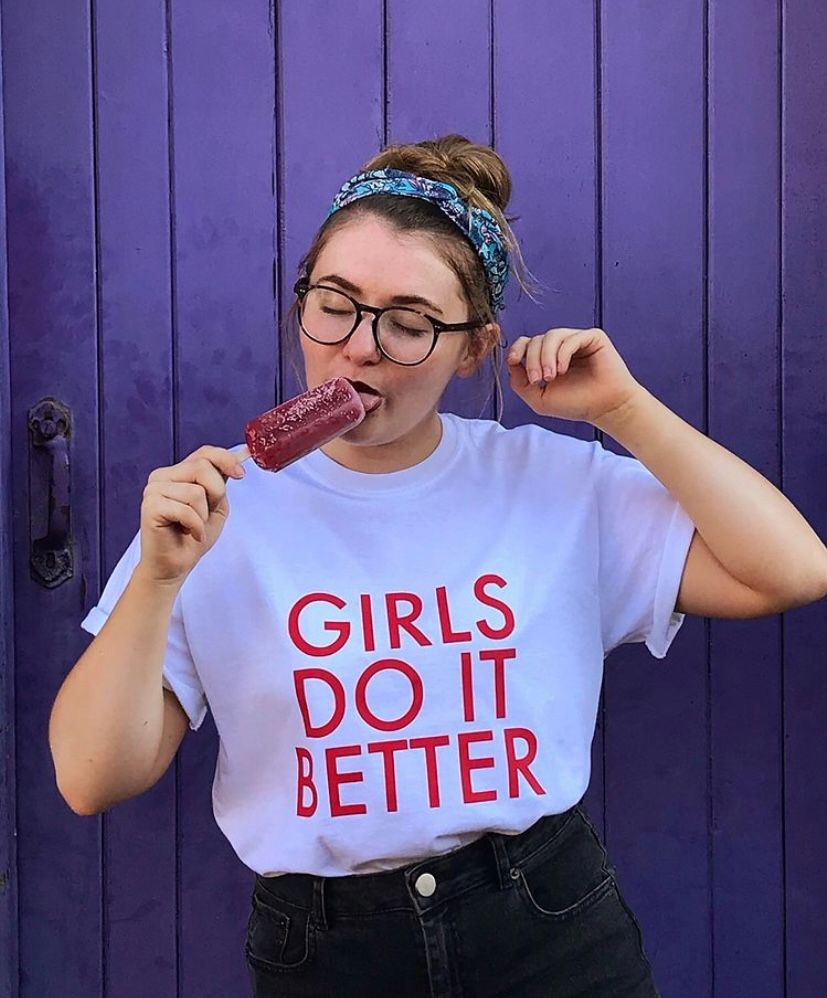 Girls do it better slogan t | Red girl | millyrose.co.uk