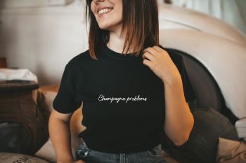 Champagne Problems tee