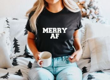 Merry AF Tee