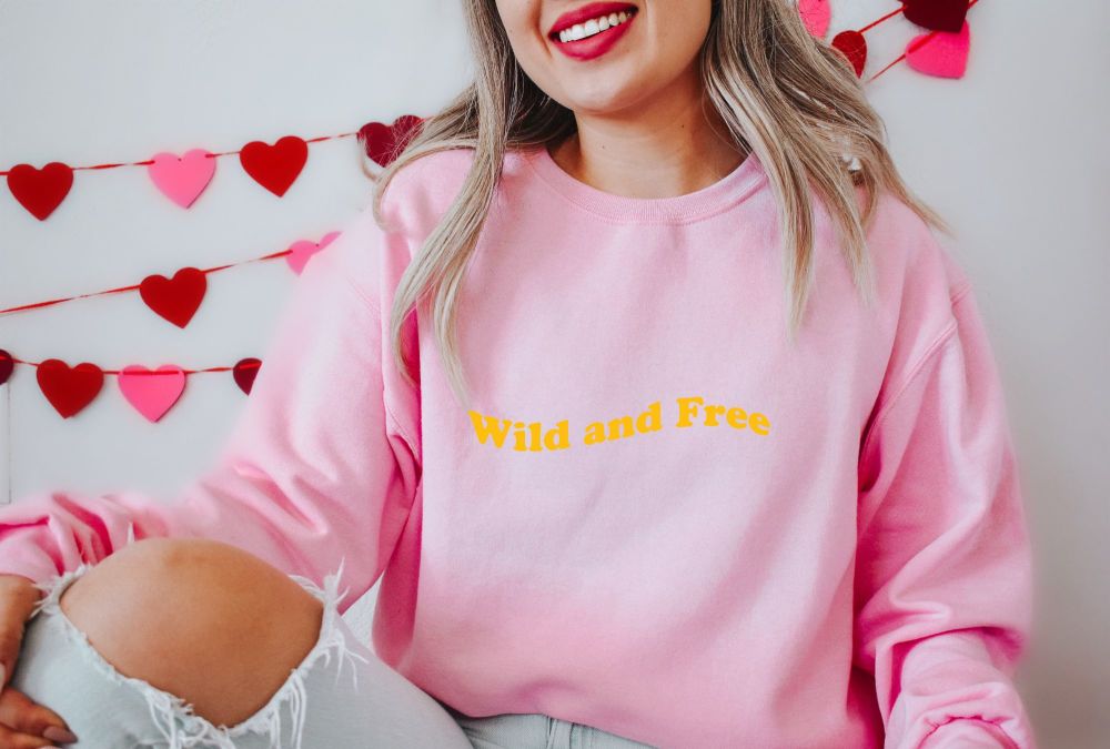 Wild and Free sweatshirt