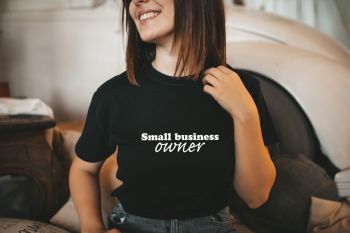 Small business owner tee