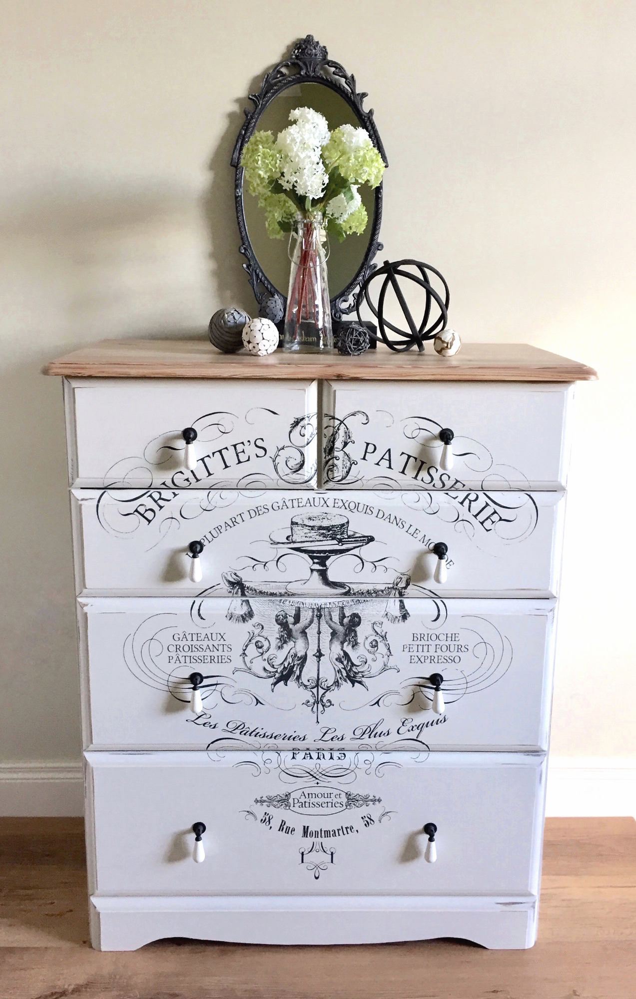 Upcycled furniture