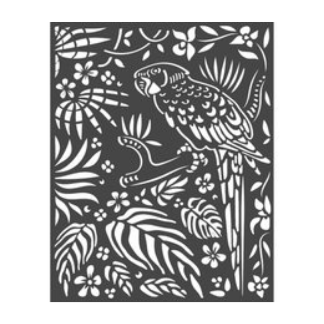 Stencil - Amazonia Parrot