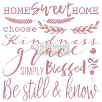 Decor Stamp - Inspired Words