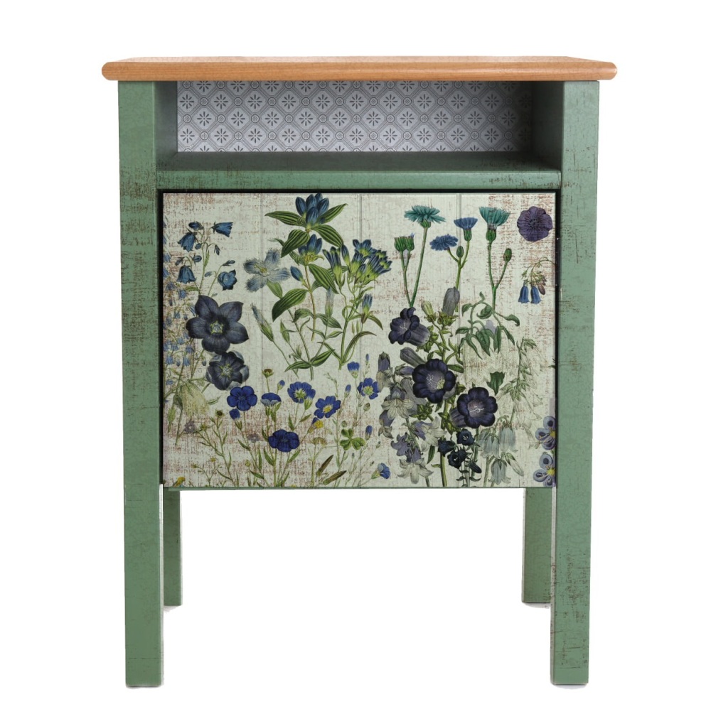 Decoupage Tissue Paper - Blue Meadows