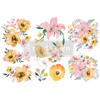 Decor Transfer - Watercolour Lush (Small)