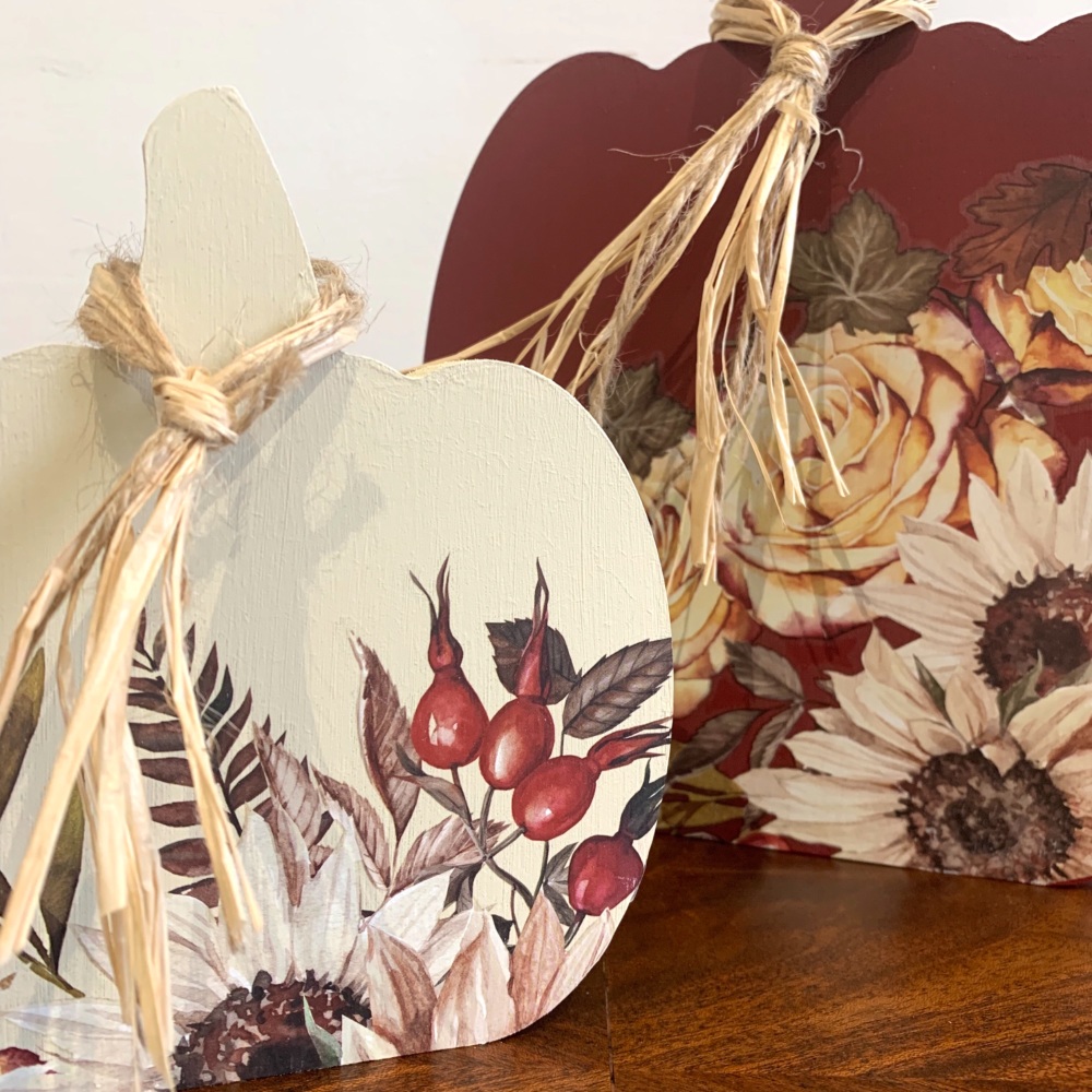 Autumnal Decorated Pumpkins