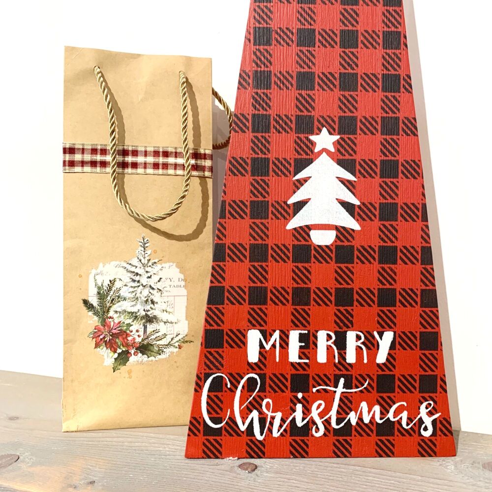 Christmas Trees - Buffalo Check