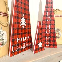 Christmas Trees - Buffalo Check