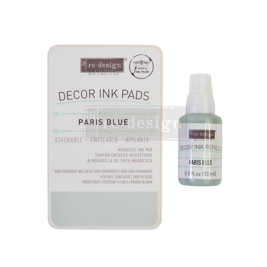 Decor Ink Pad - Paris Blue