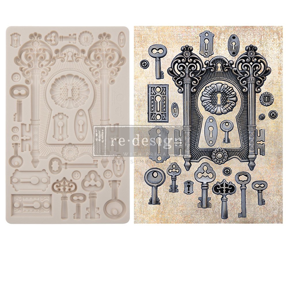 Decor Mould - Locks and Keys