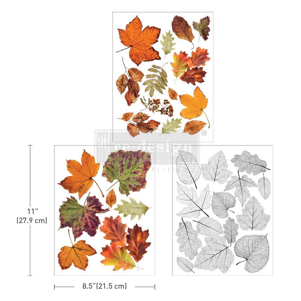 Decor Transfer - Crunchy Leaves (Middy)
