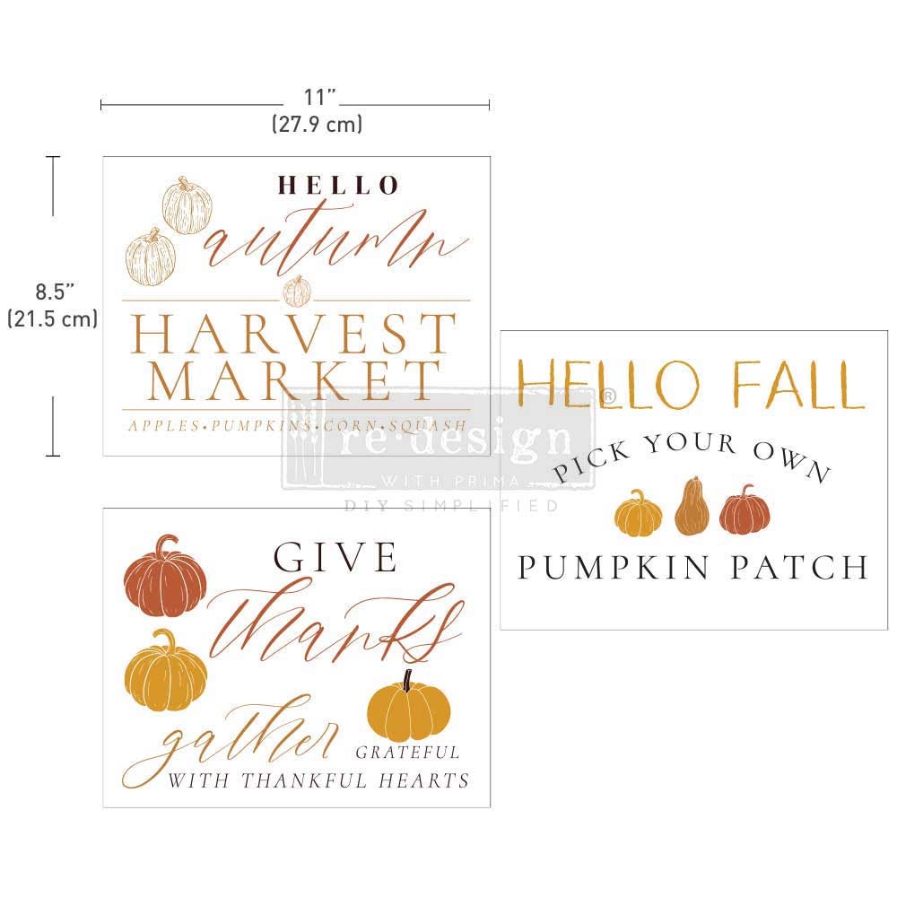 Decor Transfer - Fall Festive (Middy)