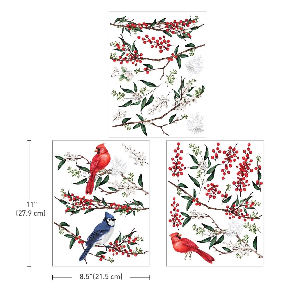Decor Transfer - Winterberry (Middy)