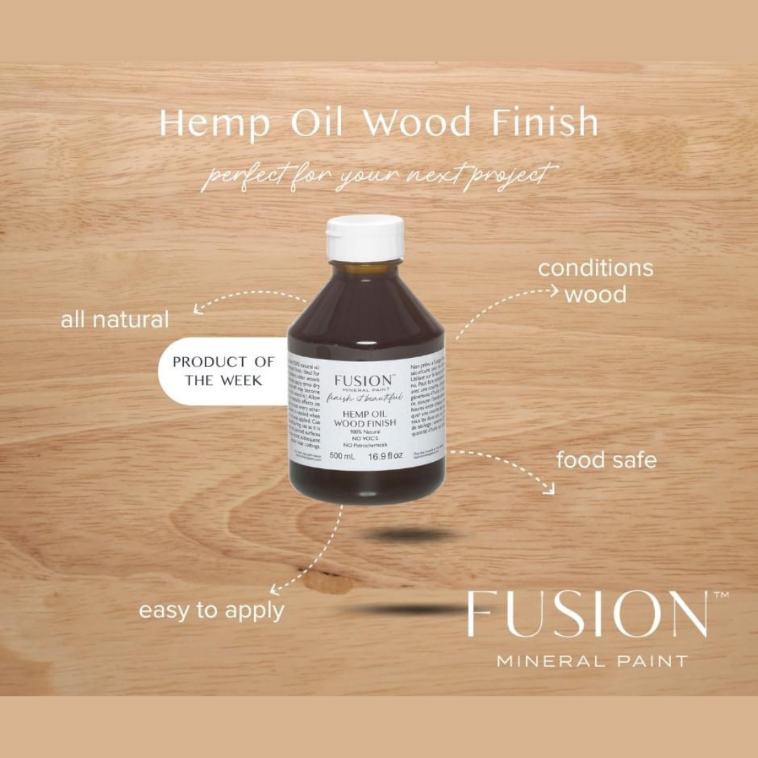 Hemp Oil Wood Finish