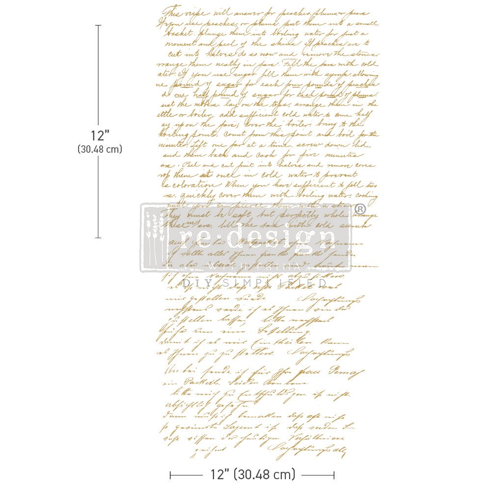 Decor Transfer - Sweet Notes (Maxi)