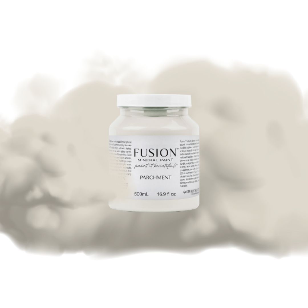 Parchment, Fusion Mineral Paint, Non Toxic Furniture Paint, High