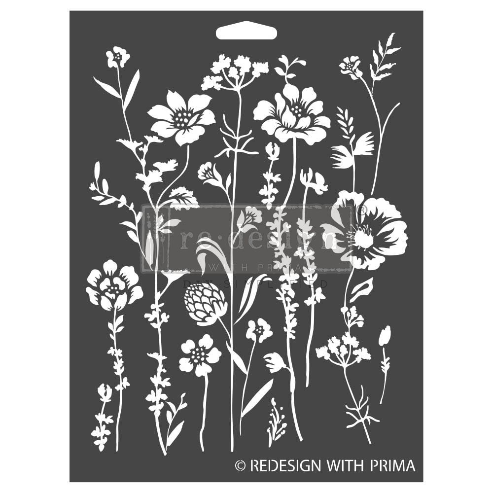 Stencil - Meadow Bloom