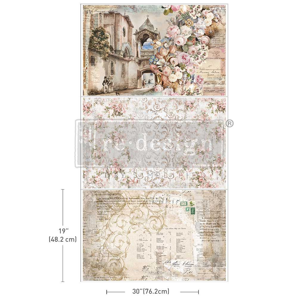 Decoupage Tissue Paper - Old World Charm